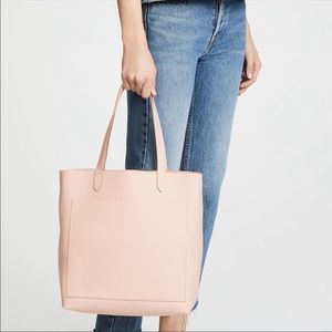 Medium Leather Transport Tote